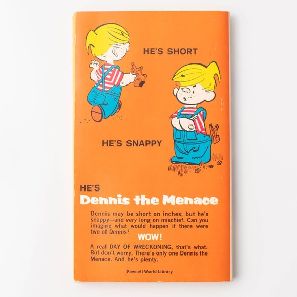 1971 Hank Ketcham / Dennis the Menace Short 'n‎ Snappy Vintage Paperback Book - Picture 2 of 5